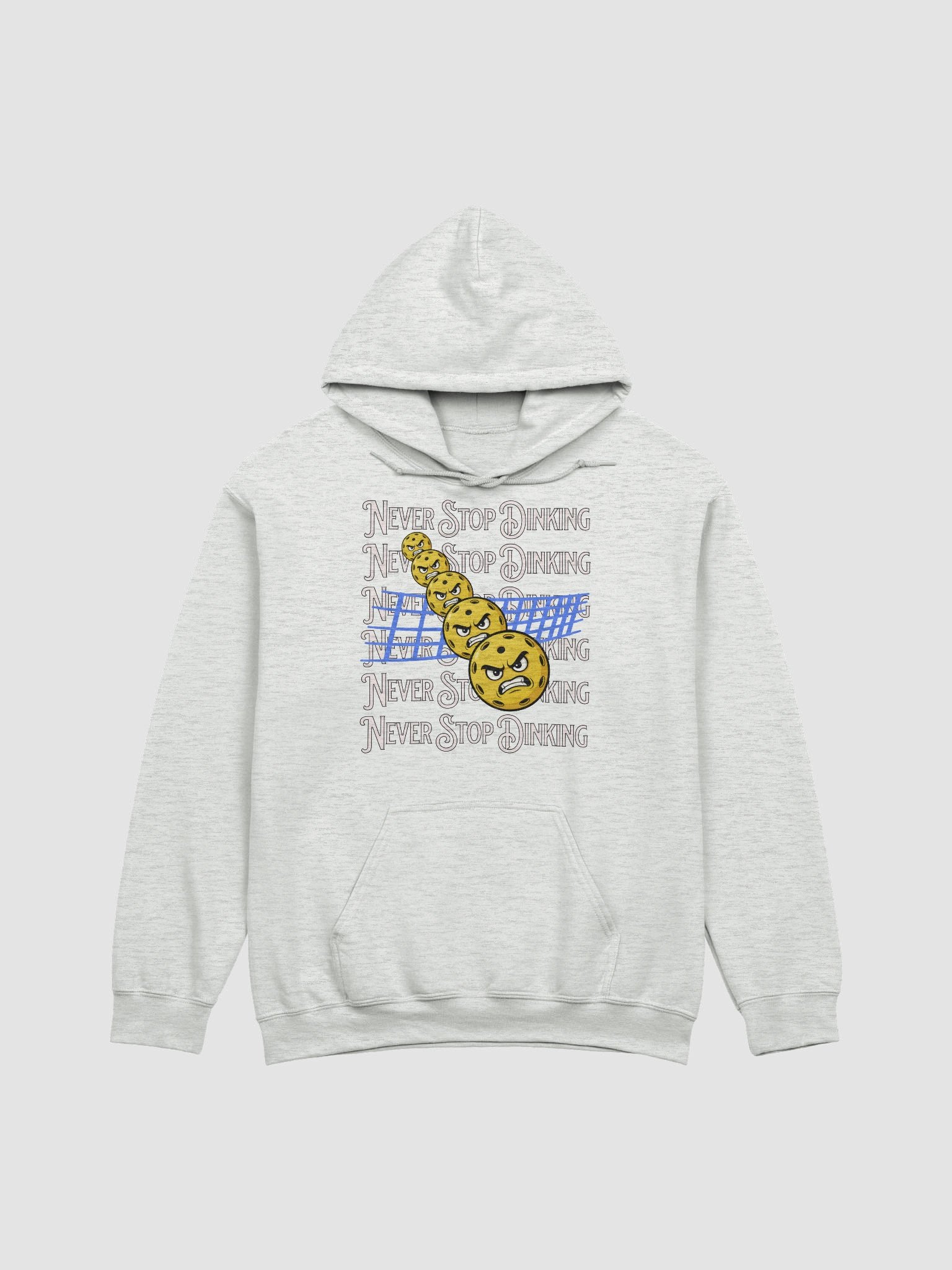 Never Stop Dinking Pickleball Angry Hoodie product image (21)