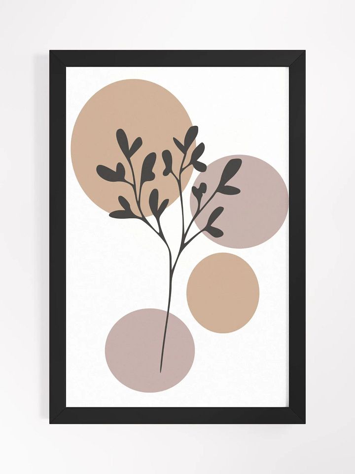 Modern Botanical Abstract Wall Art product image (4)