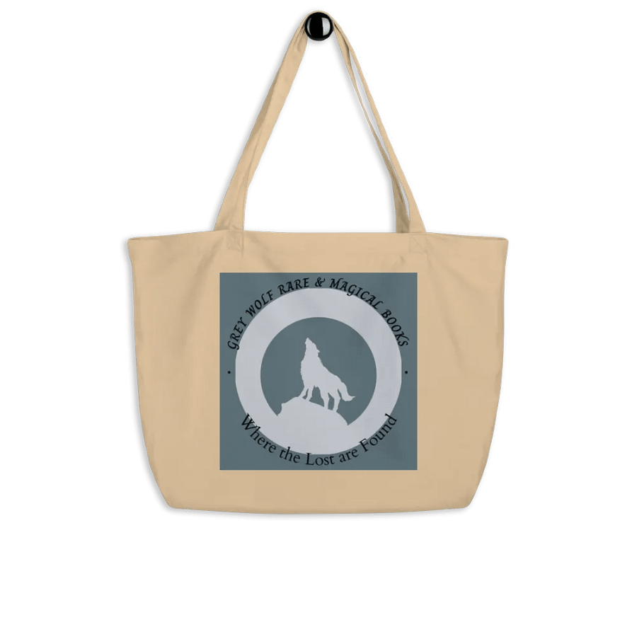 Grey Wolf Rare & Magical Organic Tote Bag product image (4)