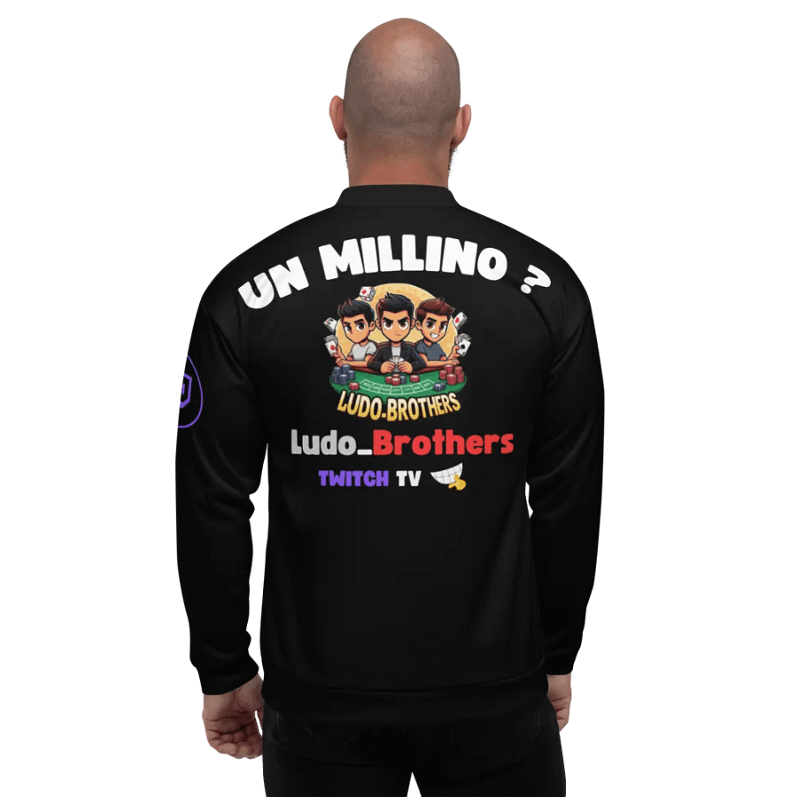 Giubbotto bomber Ludo_Brothers Twitch product image (6)