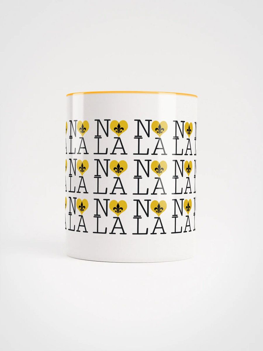 I LOVE NOLA **LEGACY COLOR MUG** (GOLD HEART INFINITY WALL) product image (10)