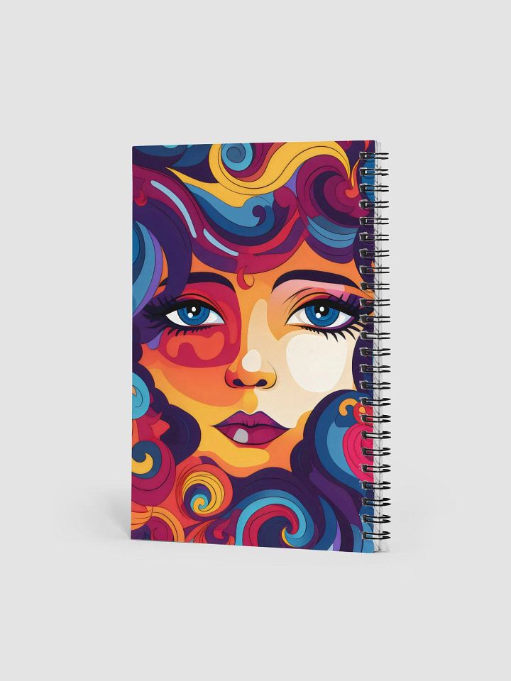 Psychedelic Beauty Spiral Notebook product image (2)