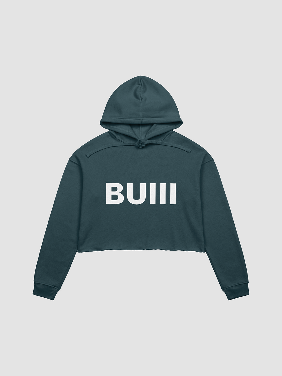 BUIII Originals Logo Fleece Crop Hoodie product image (1)