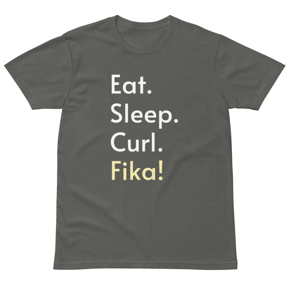 Fika Tee - Charcoal product image (3)