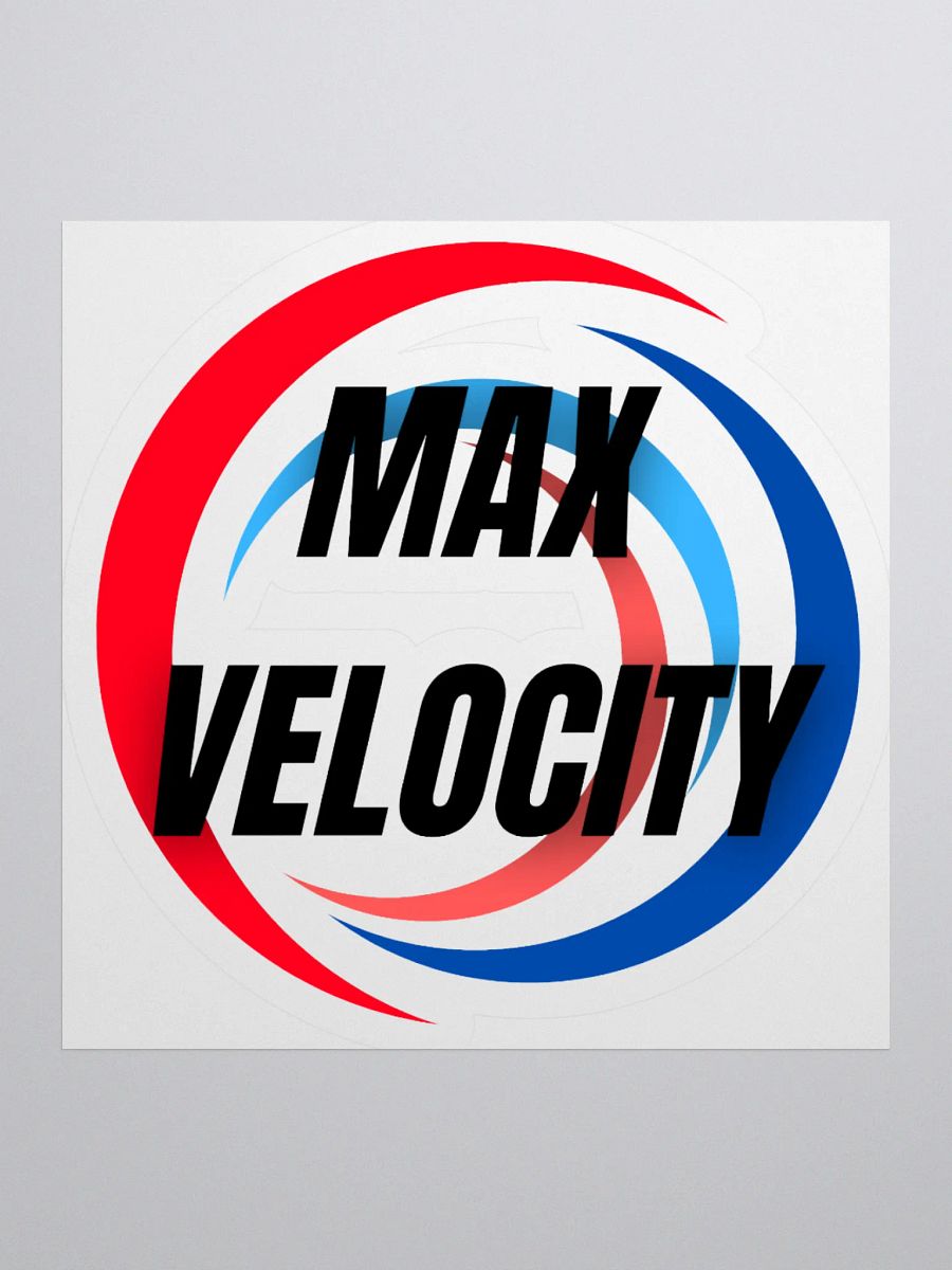 Max Velocity Sticker product image (1)