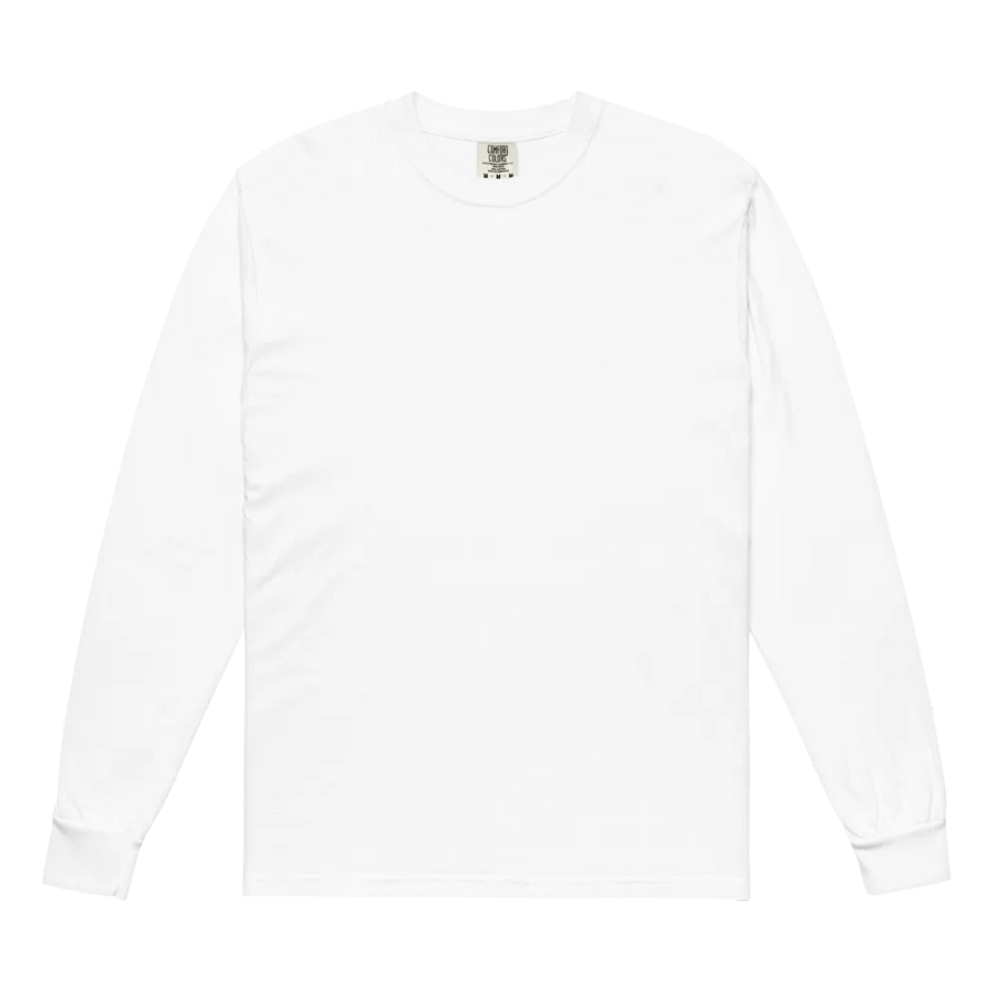 KawaiiKitten Heavyweight Garment-Dyed Long Sleeve Shirt product image (5)