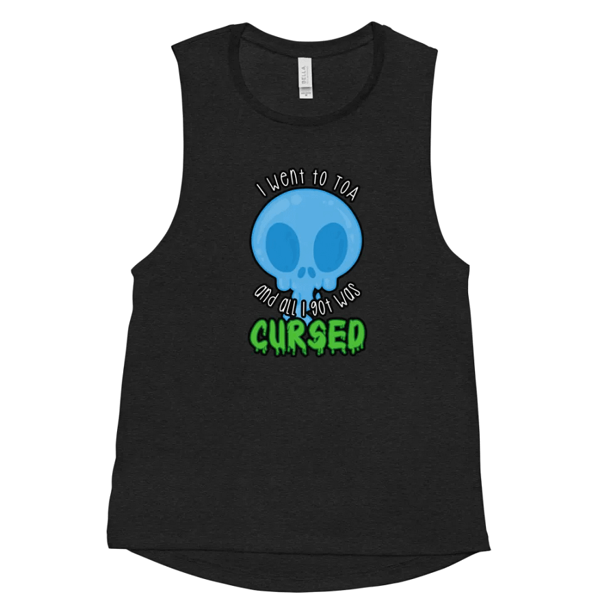 All I Got Was Cursed - Mage - Women's Style Muscle Tank product image (12)