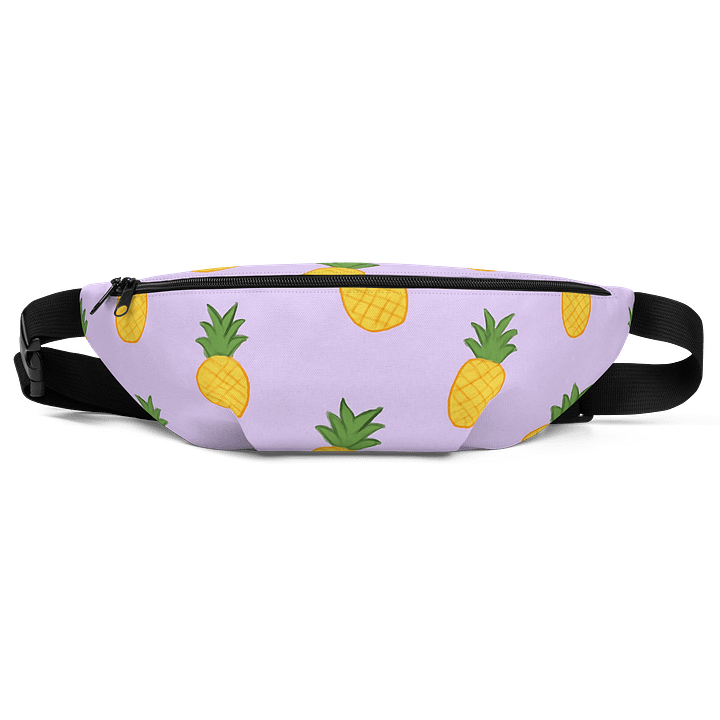 Pineapples Lilac Purple Fanny Pack (Waist Bag) product image (1)