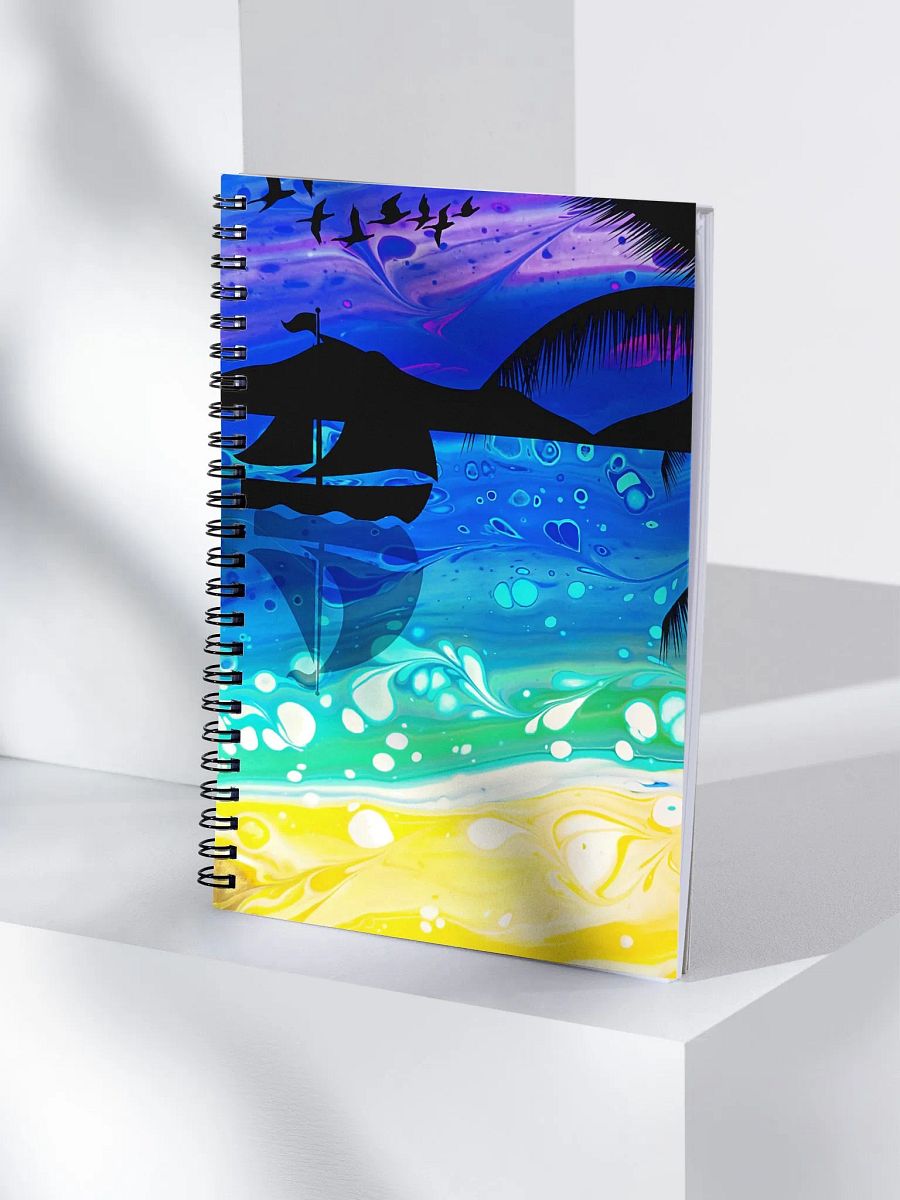 Tropical Escape Spiral Notebook product image (4)