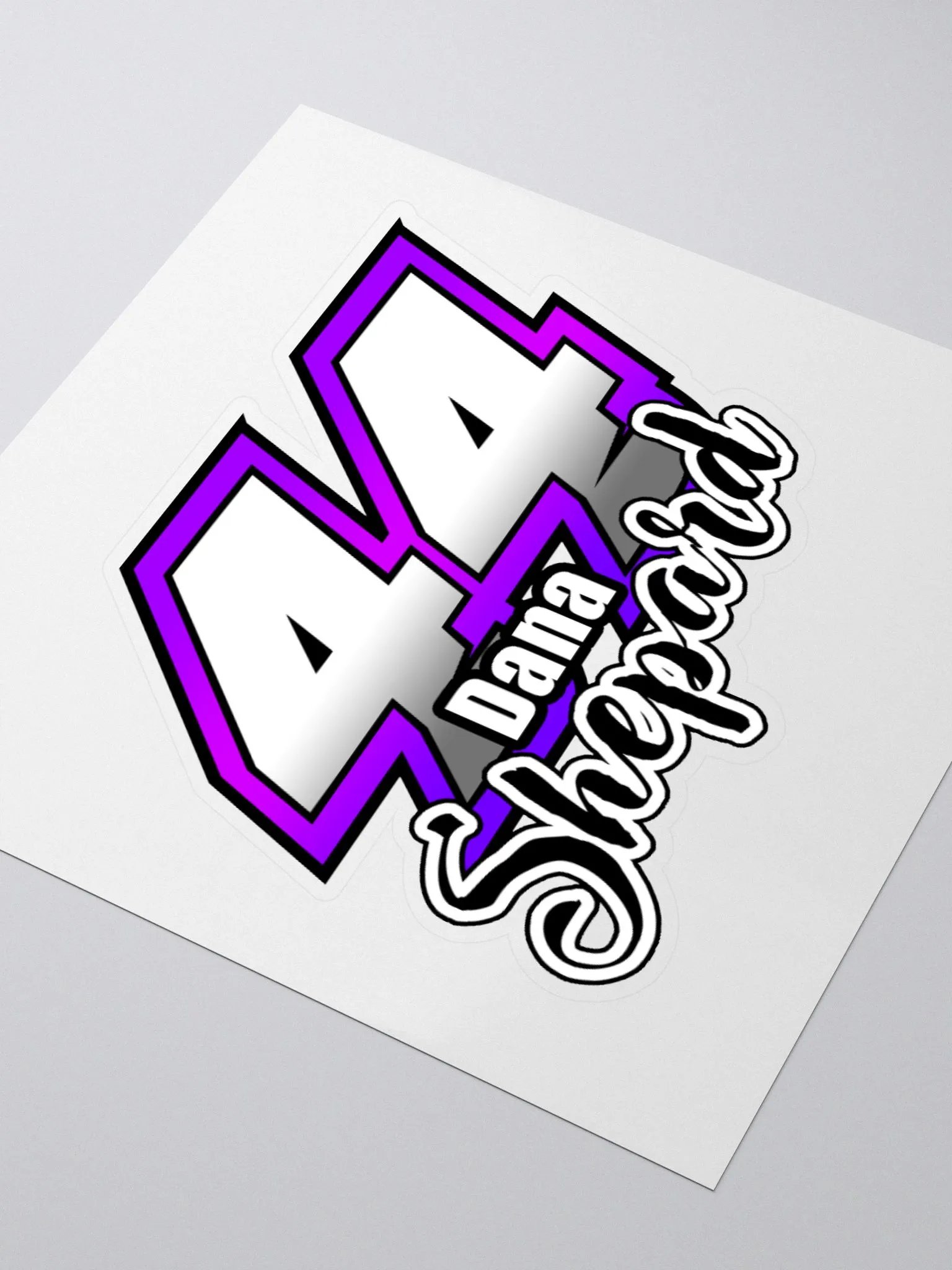 Dana Shepard #44 Window Decal product image (9)