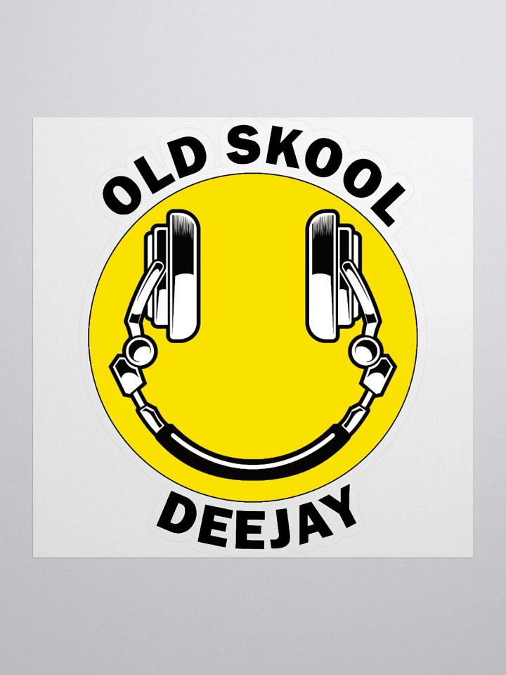 Old Skool Deejay Sticker product image (1)