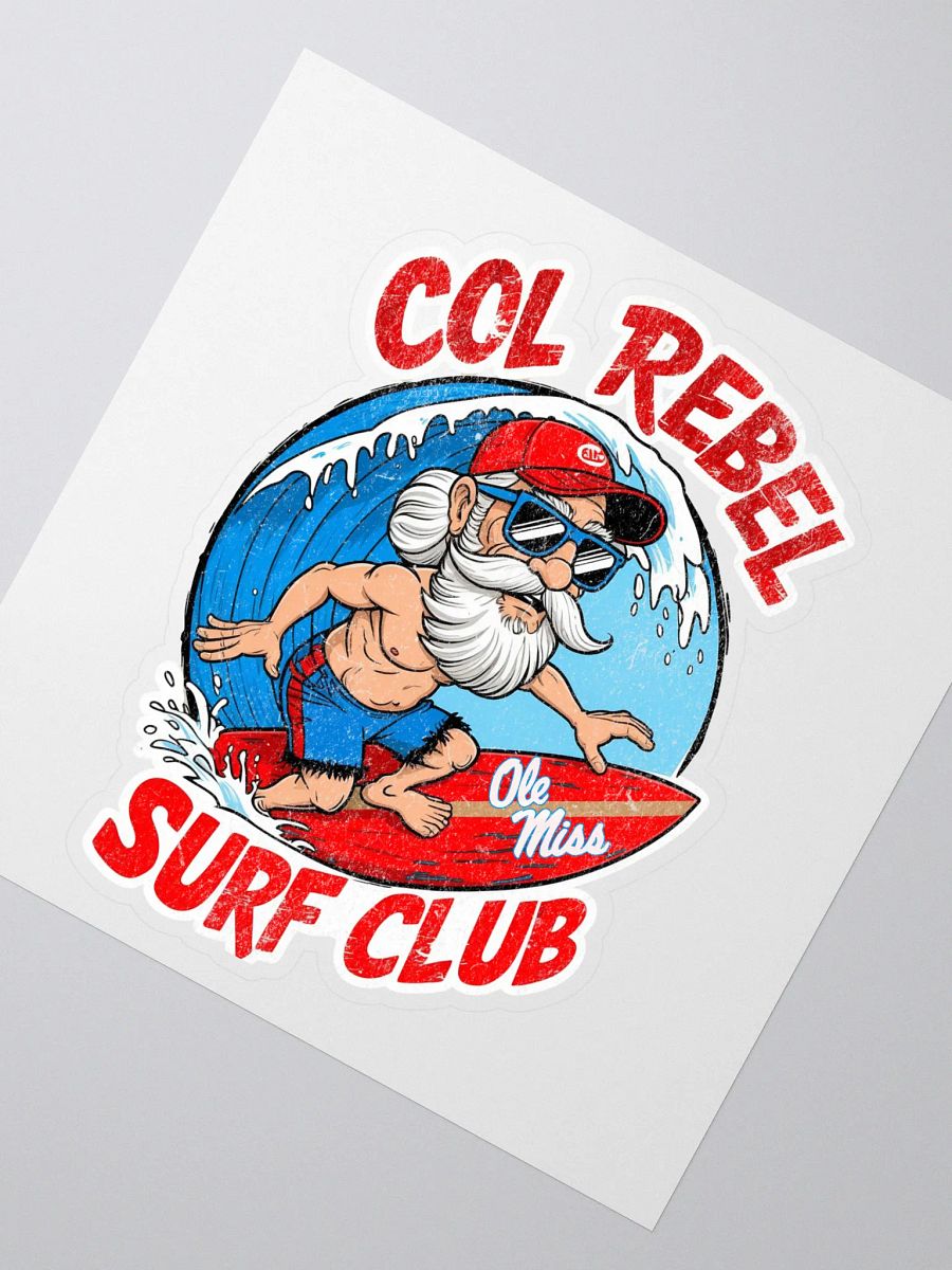 Col Reb Surf Club Stickers product image (2)