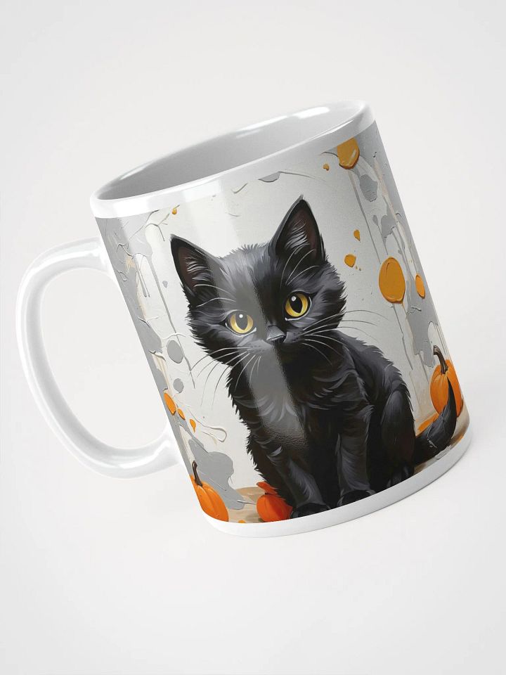 Lunas Lurk Black Cat Mug product image (2)