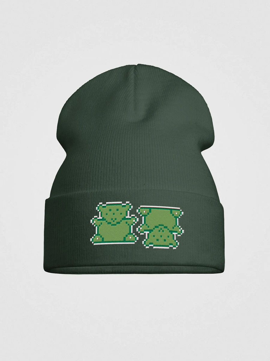 Pixel Alien embroidered beanie product image (2)