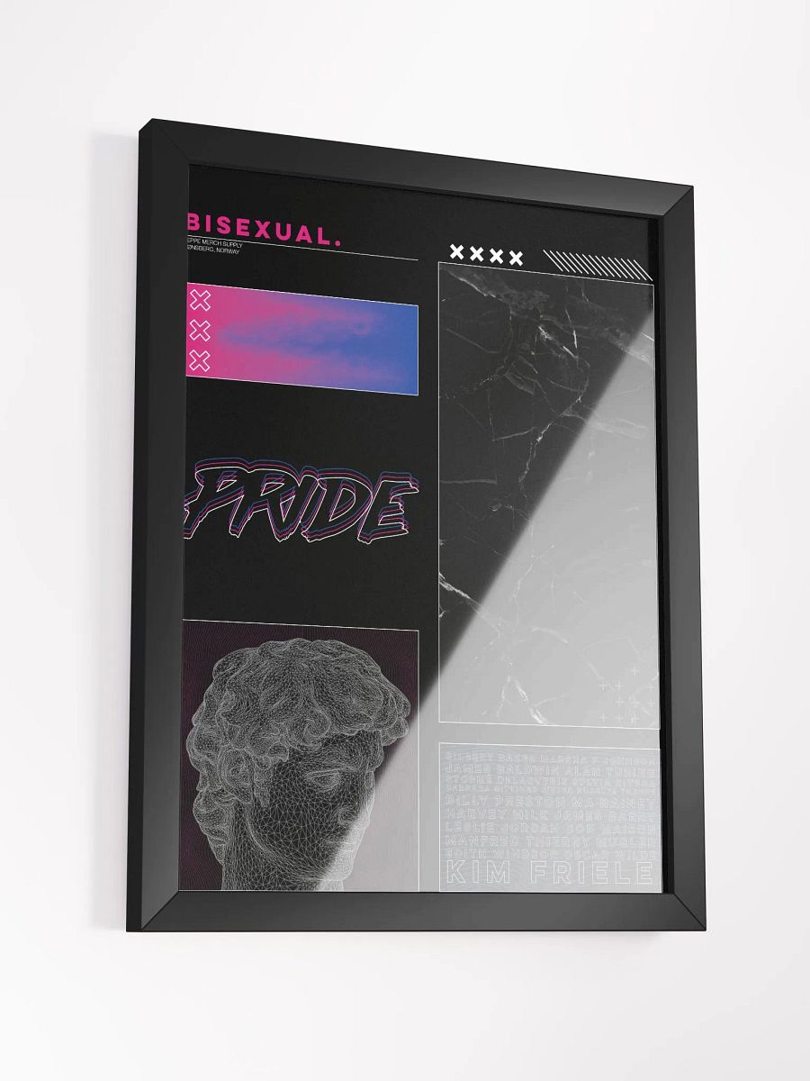 Bisexual Pride Framed Poster product image (17)
