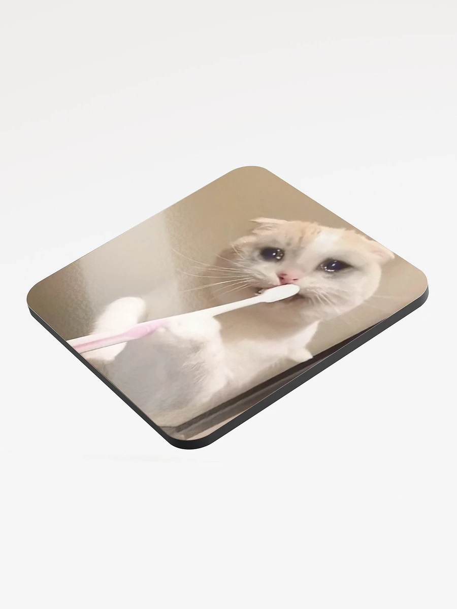 Glossed Cork Coaster: Meme Cats product image (3)