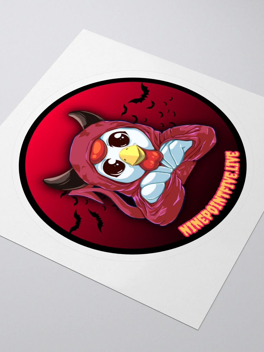 Devil Chicken Onesie Sticker product image (3)