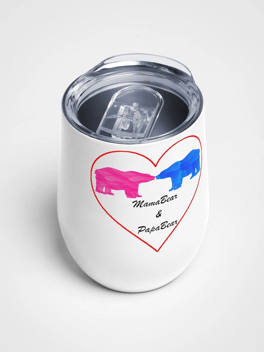Mama & Papa Bear Wine Tumbler product image (4)