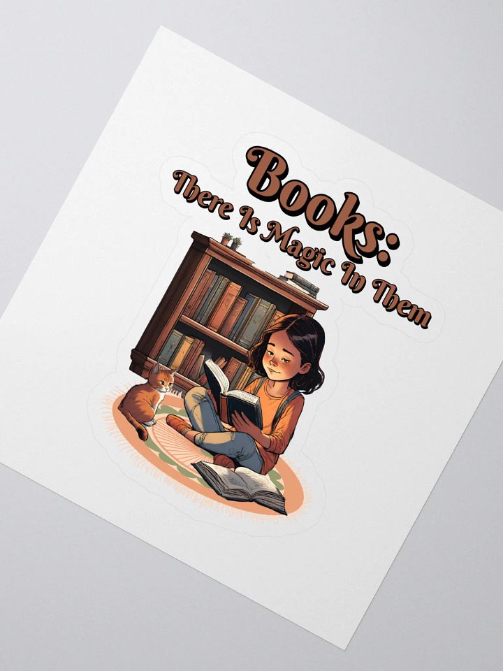 Books: There Is Magic In Them Sticker product image (2)