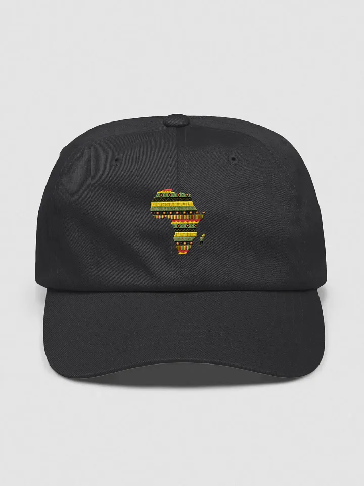 Colourful Africa Map Pattern Embroidery Cap product image (1)