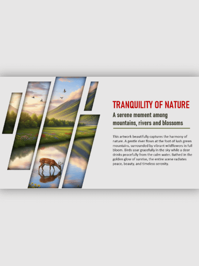 Cinematic Layered PowerPoint Slide product image (1)