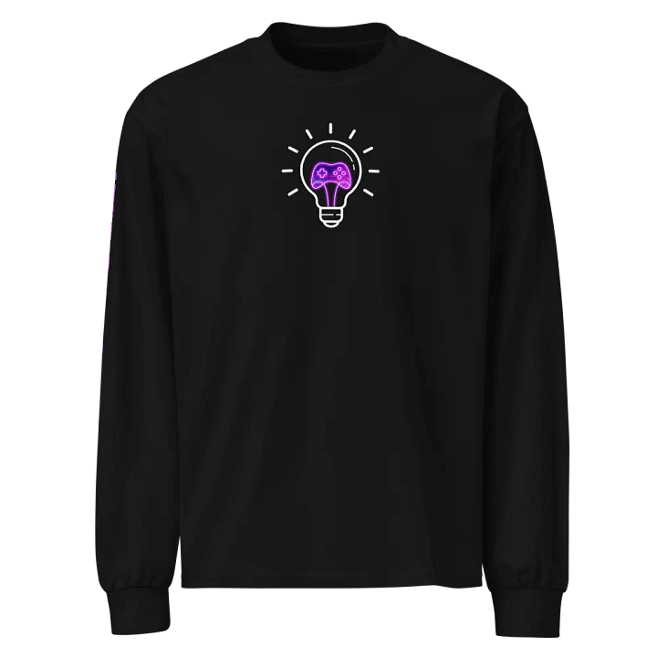 Lightbulb logo long sleeve product image (1)