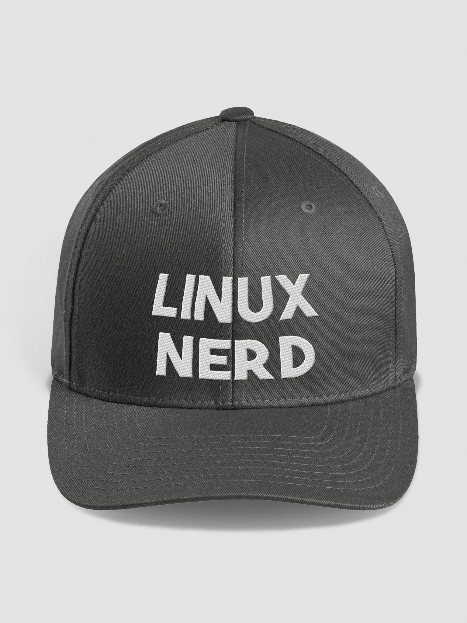 Linux Nerd Fitted Cap product image (1)