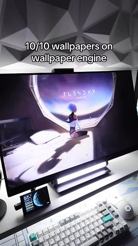 ALL WALLPAPERS 🔗 IN BIO

Wallpaper Engine is on Steam. Rainmeter tutorial for the day/date is linked in my bio @nightxparade ...