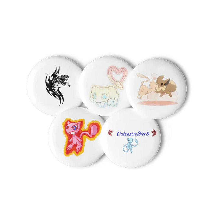 Mystical Creature Pin Button Set product image (3)