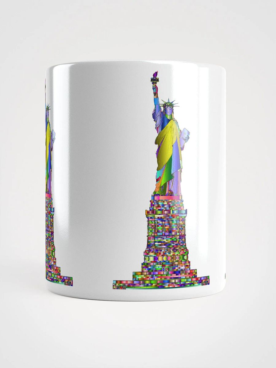 Statue of Liberty -White Glossy Coffee mug product image (10)