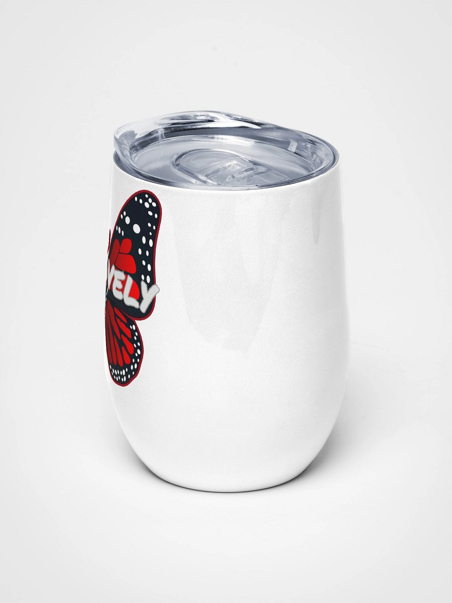 Be Lovely Butterfly Wine Tumbler product image (5)