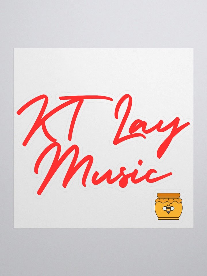 KT Lay Music Merch Logo Sticker product image (1)