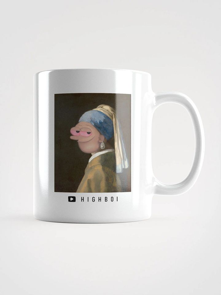 High Boi in pearl earrings Mug product image (1)