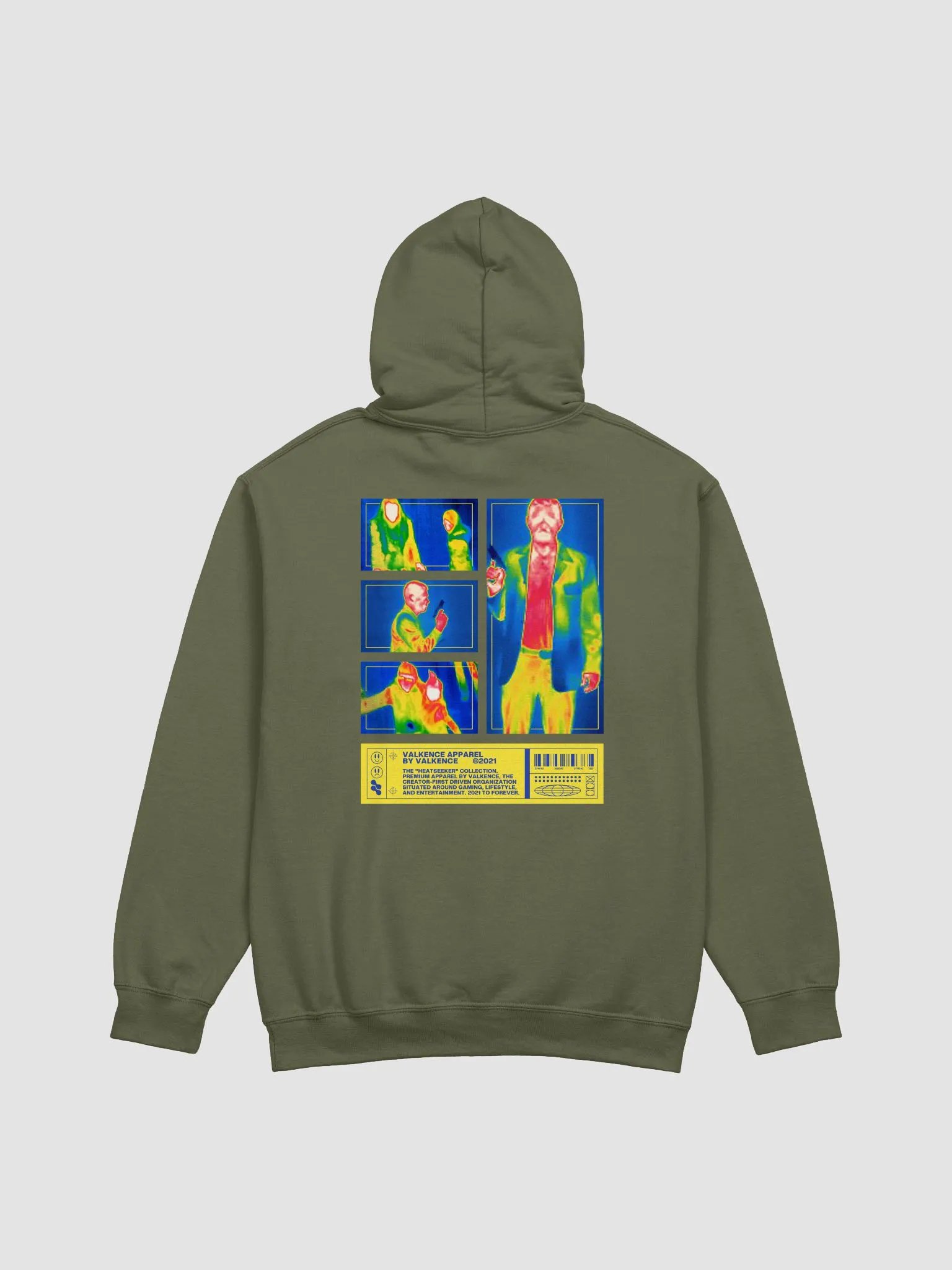 Heatseeker Hoodie - Military Green product image (1)