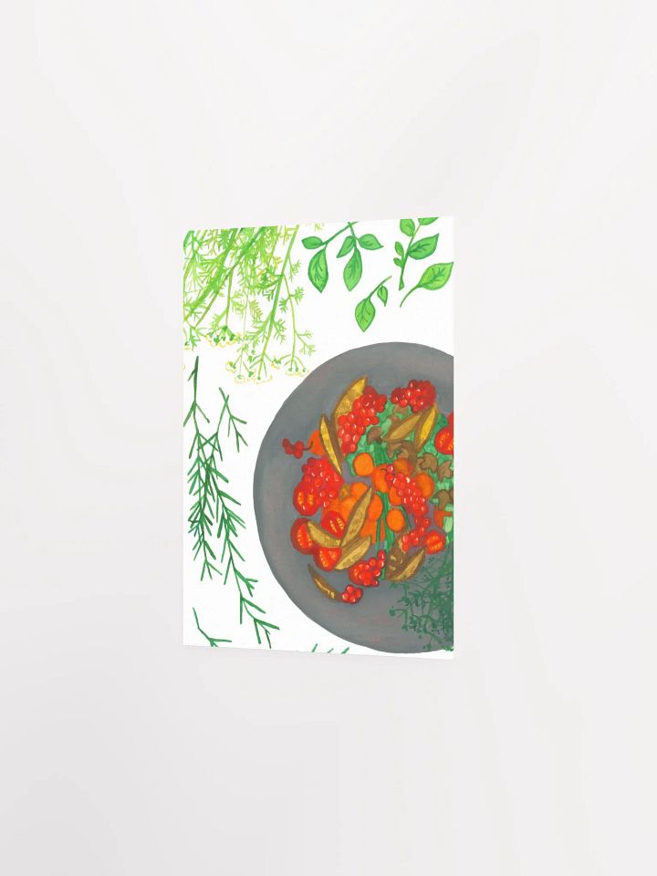 Simple Plate Art Print product image (5)