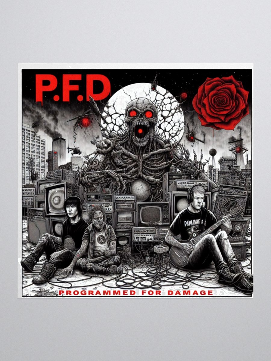 P.F.D. "Rose" Sticker product image (1)