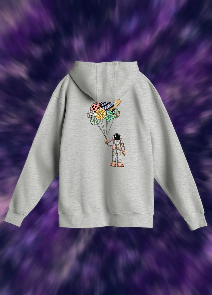 Floral Feathers Unisex Hoodie product image (2)
