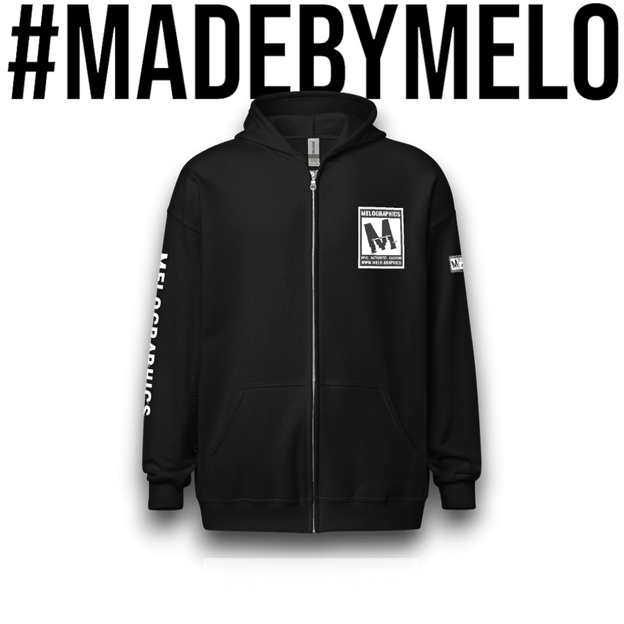 MELOGRAPHICS - Classic Zip Hoodie | #MadeByMELO product image (4)