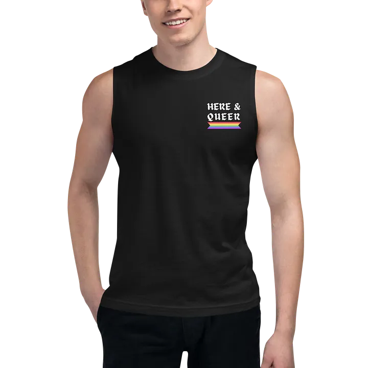 priDEMONth Muscle Tee {Dark} product image (2)