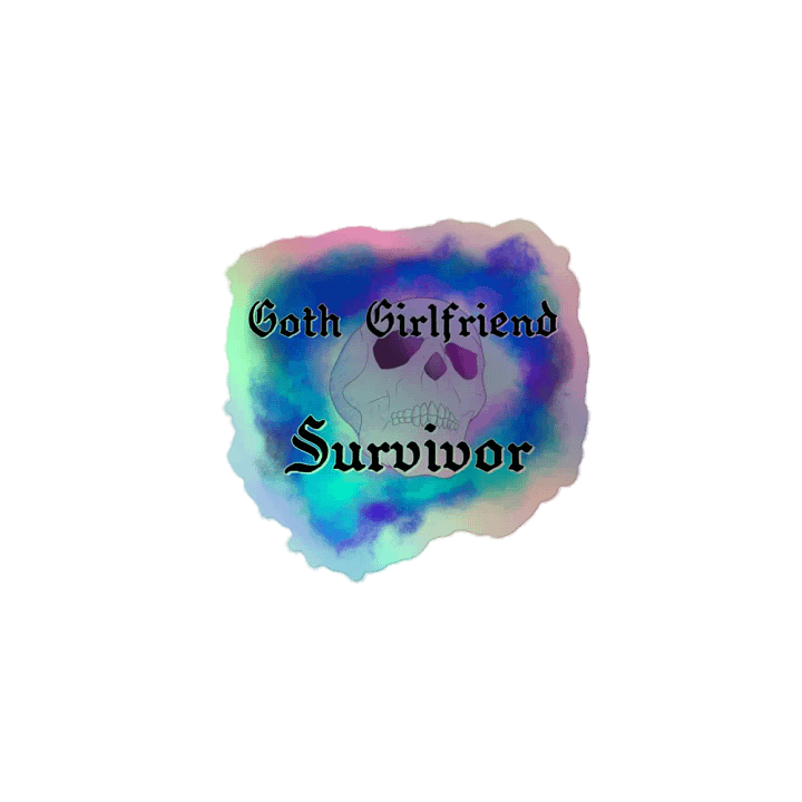 Goth Girl Survivor Sticker product image (1)