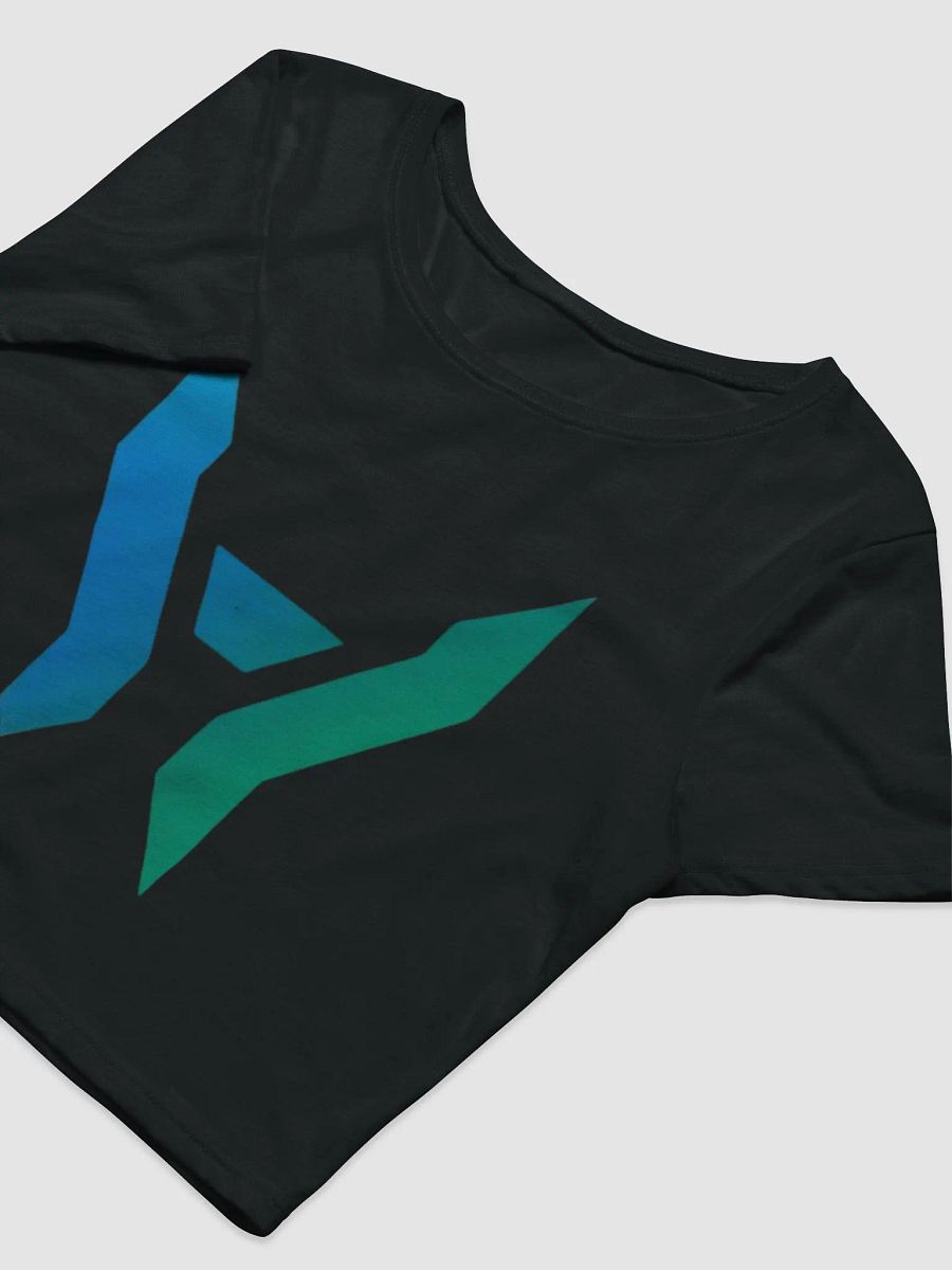 multi-color crop top with logo product image (8)