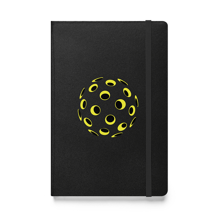 Pickleball Design Dynamic Motion Hardcover Notebook product image (1)