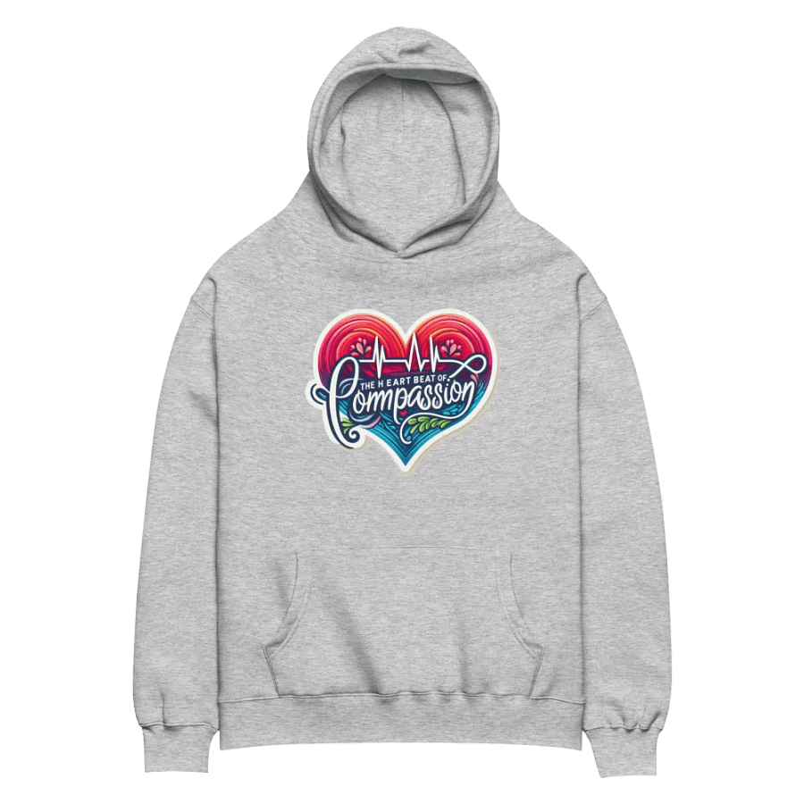 Compassion's Heartbeat Oversized Hoodie product image (32)