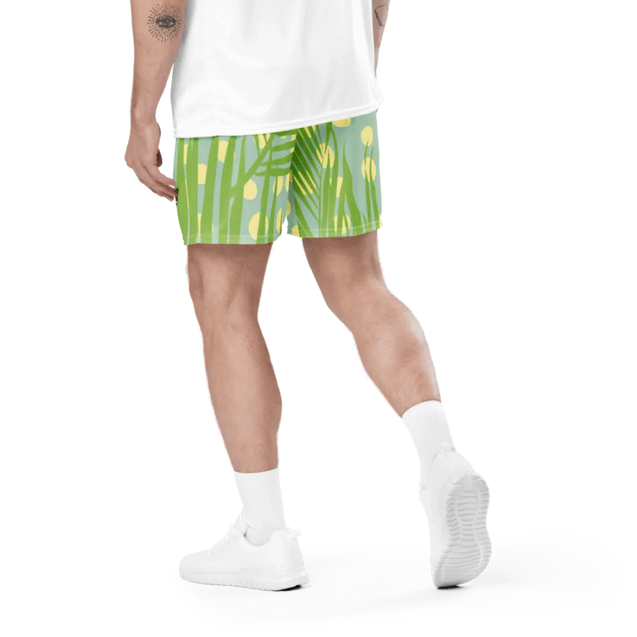 All-Over Print Recycled Unisex Mesh Shorts product image (4)