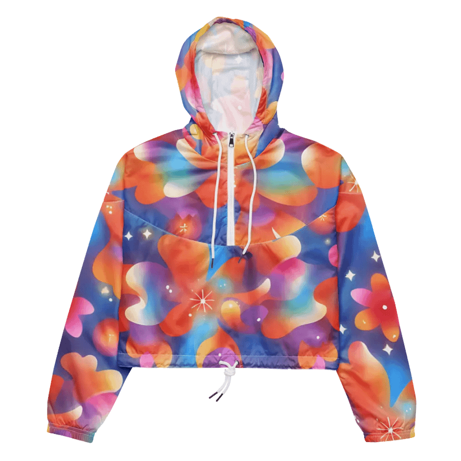 Clownfish but Cute Cropped Windbreaker product image (1)
