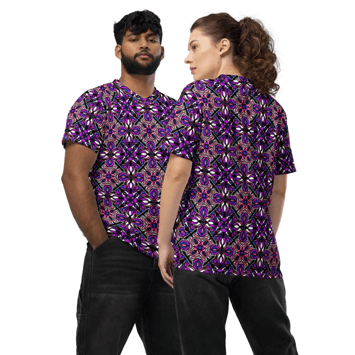 Gender Fluid Abstract T - Sports Jersey product image (1)