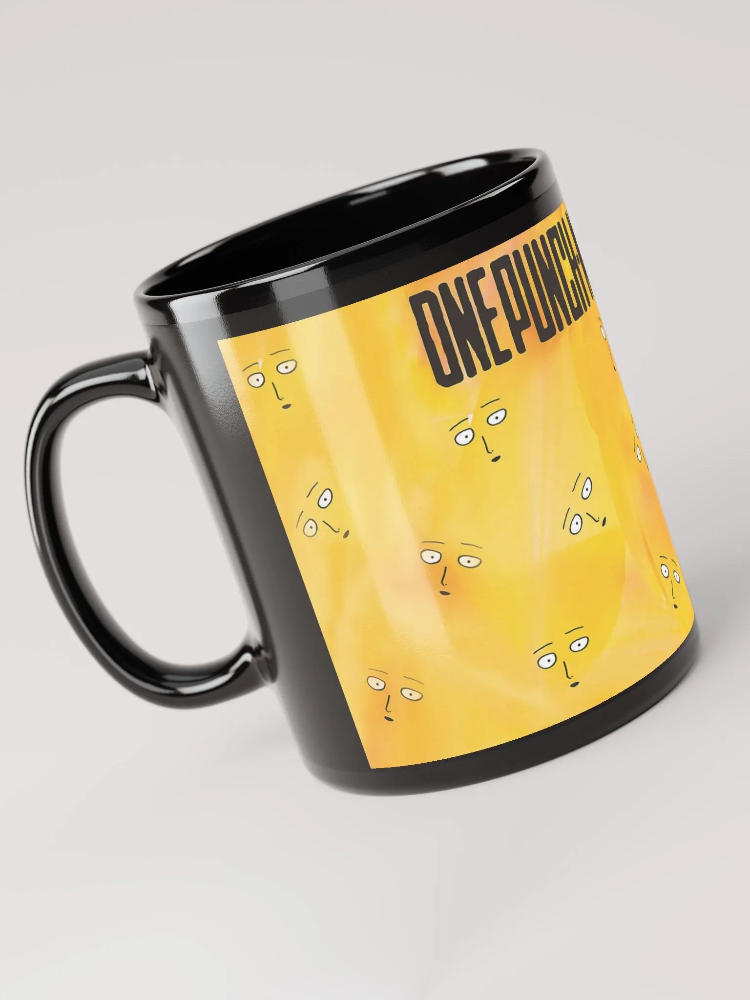 One-Punch Man Black Glossy Mug – A Must-Have for Anime Fans! product image (5)