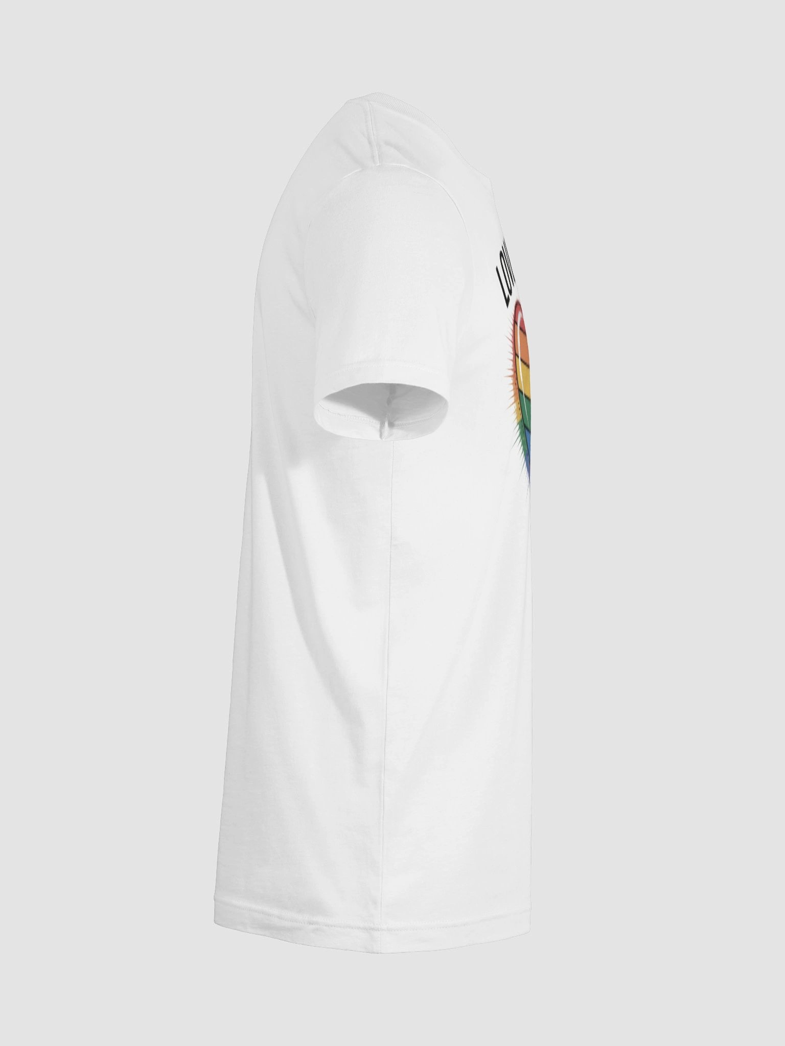 Unisex 'Love Is Love' Rainbow Heart Pride T-Shirt product image (132)