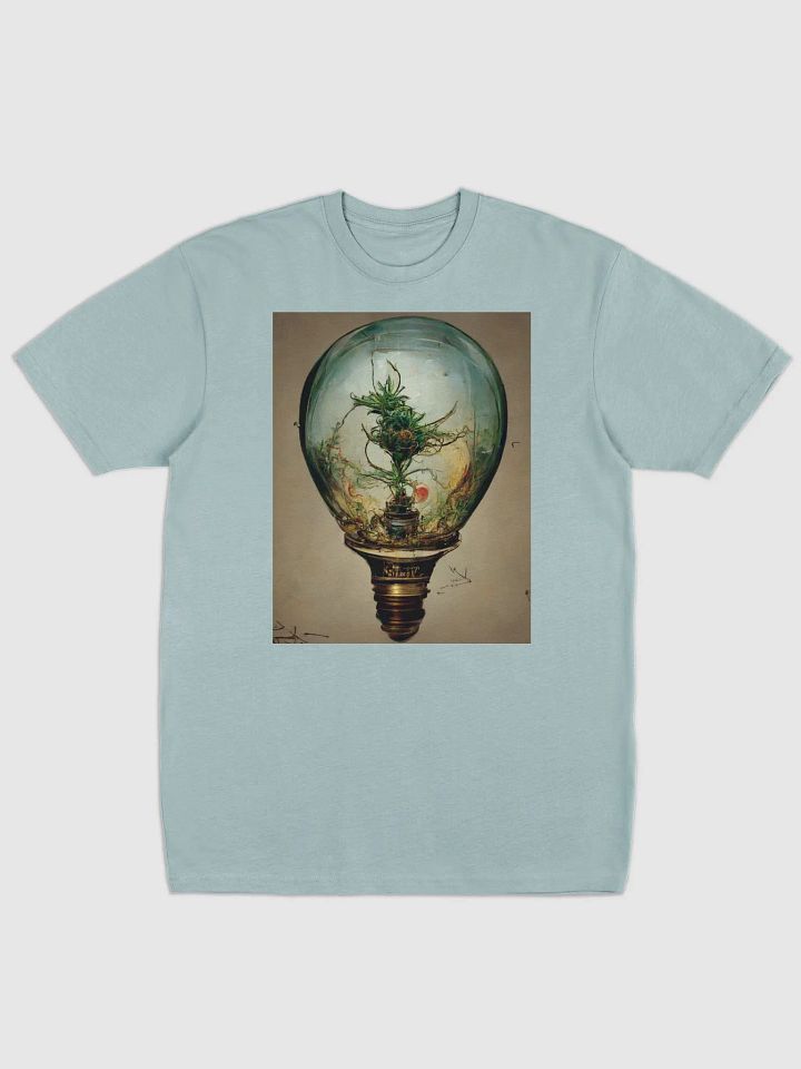 Nikola Tesla's Living Lightbulb Tee product image (2)