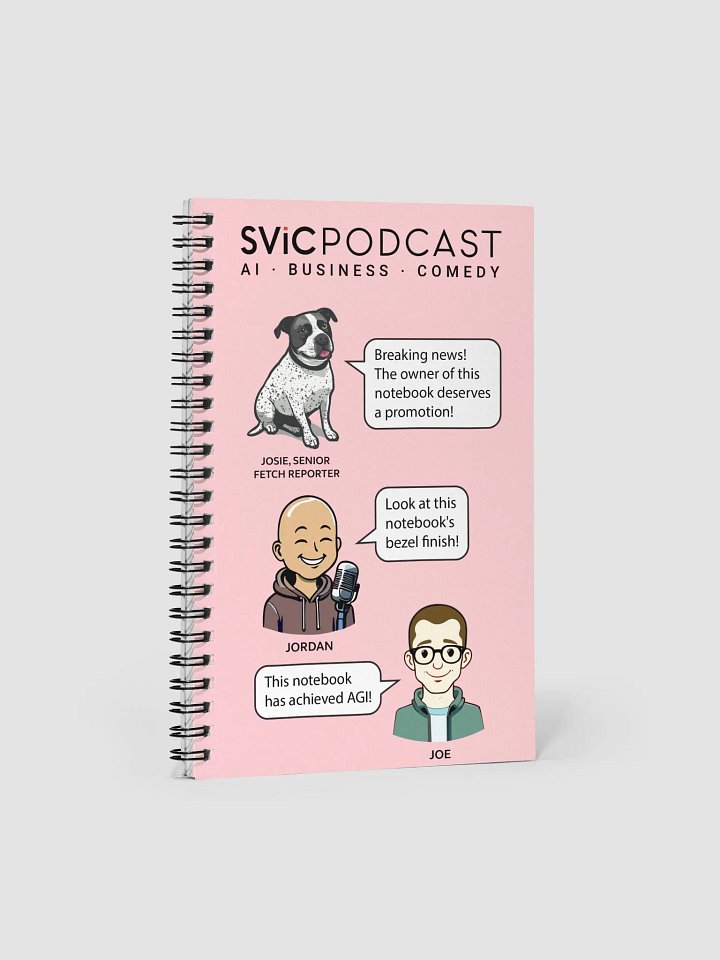 SVIC Notebook - Pink product image (1)